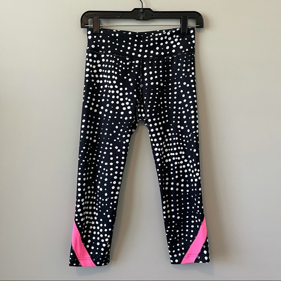 Under Armour Polka Dot Capris Leggings Size Small - Picture 1 of 14